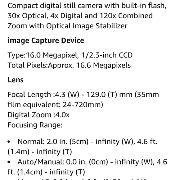 Canon powershot sx400 IS Digital Camera - Picture 5 of 8